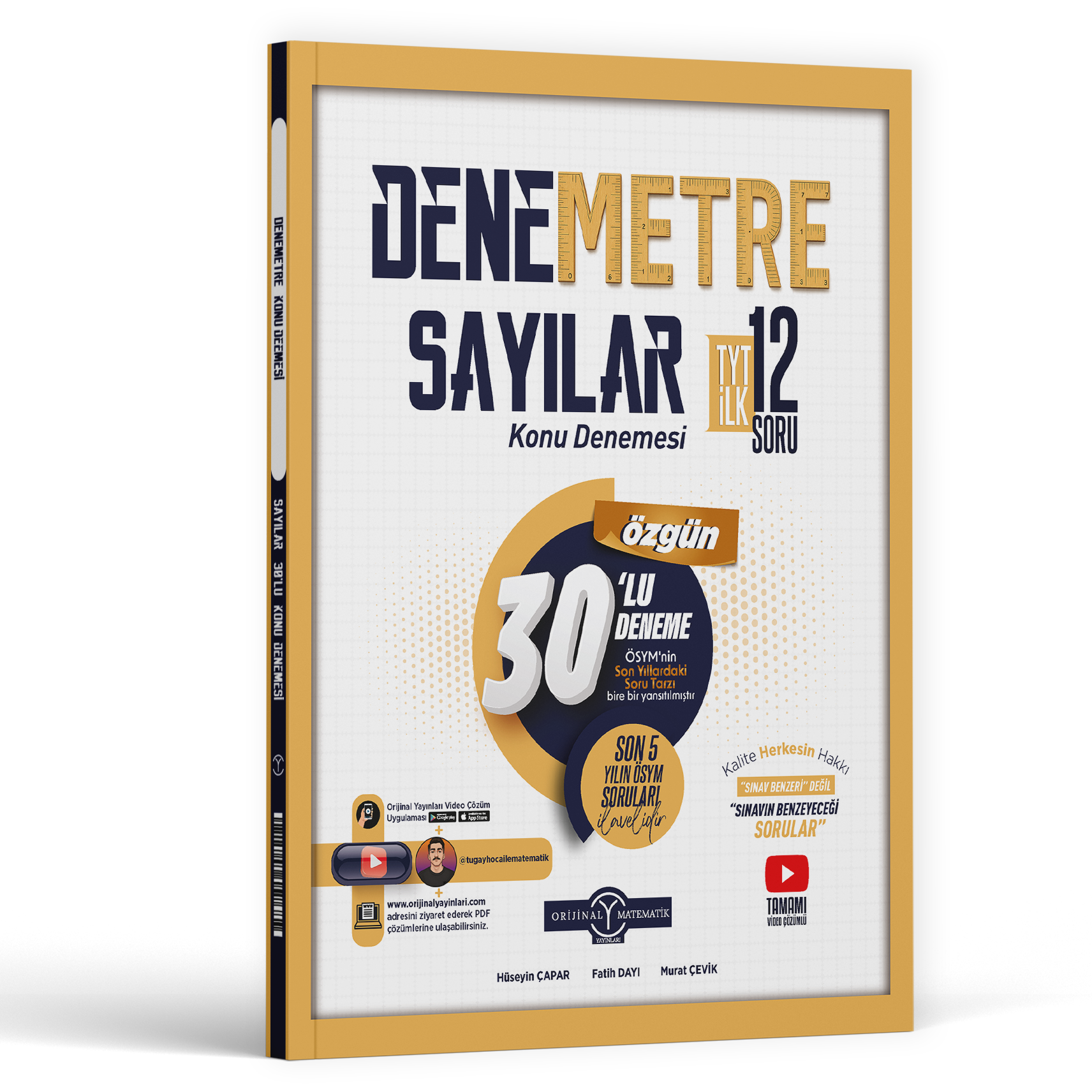 ORİJİNAL TYT DENEMETRE 30 LU SAYILAR - 2026